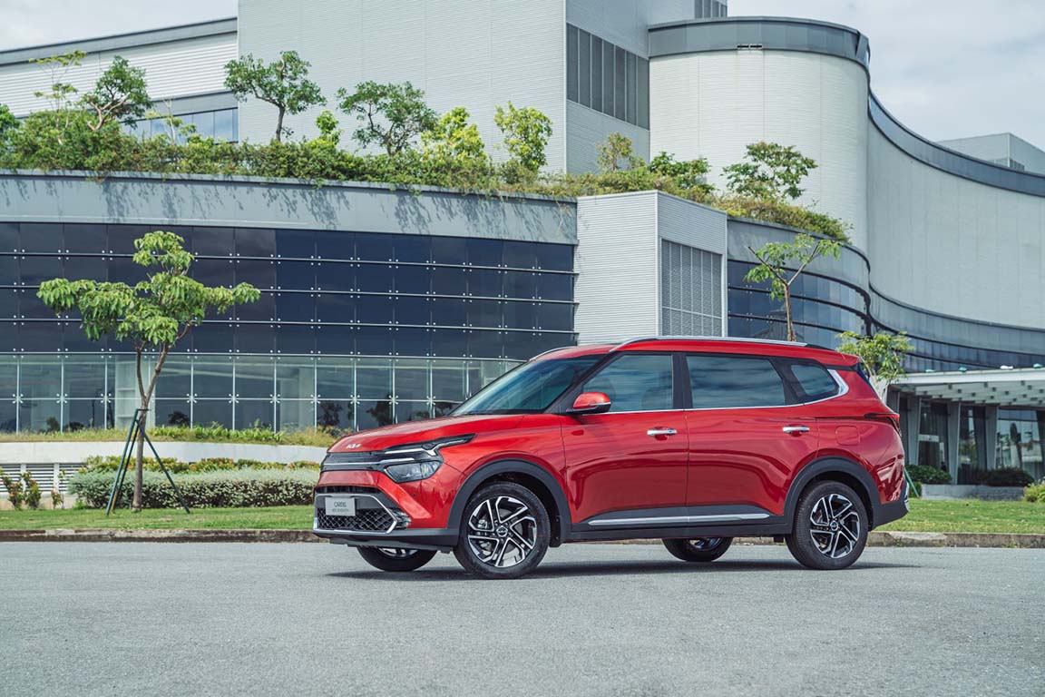 ngoại thất kia carens